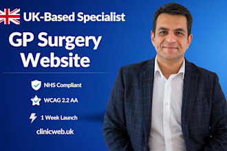 design an nhs compliant gp surgery website