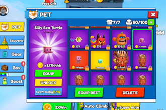 sell you best pets in climb and jump tower roblox