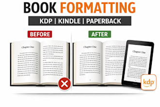 edit, proofread and format your book or manuscript
