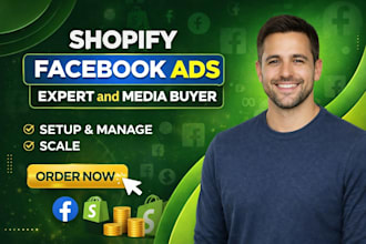 be your shopify facebook ads expert and media buyer