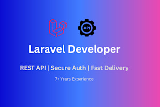 build rest API in laravel with secure authentication