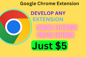 build chrome extension for automation, scalping bot, web automation