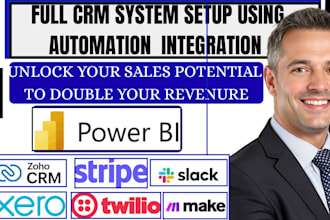 zoho crm twilio xero zapier stripe twilio slack airtable jobber tally automation