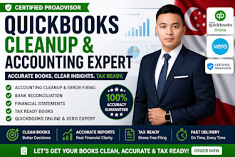 quickbooks proadvisor cleanup and fix accounting errors fast