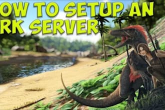 setup and install an ark survival evolved game server
