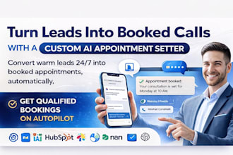 build an ai appointment setter that books and qualifies leads