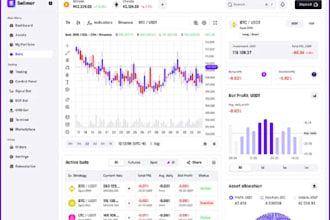be python programming, python bot ai script, selenium bot, web scraping, trading