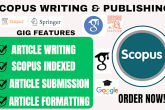 do scopus journal writing scopus high index reviewed journal scopus medical blog