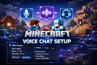 setup voice chat on your minecraft server