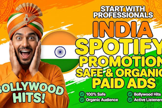 promote your song on viral indian spotify playlists for organic growth