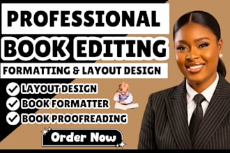 be your book formatter, do ebook formatting, kindle and KDP paperback formatting