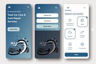 develop car repair app, mechanic app, roadside assistance, car wash app