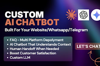 build a custom ai chatbot for your website to boost customer support