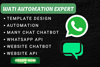 setup wati whatsapp business automation, wati templates whatsapp API integration