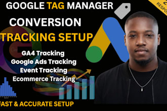 setup google tag manager conversion tracking and ga4 tracking