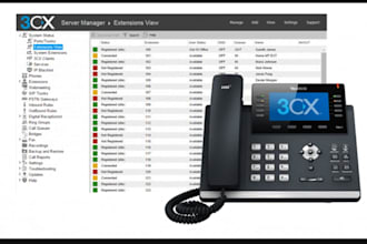 sip trunk did number 3cx auto dialer voip for  inbound and outbound calls