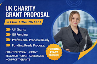 write a winning UK charity grant proposal to secure funding fast