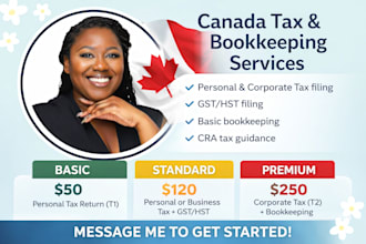 do canada tax, corporate tax, personal tax, cra, gst hst filing and bookkeeping