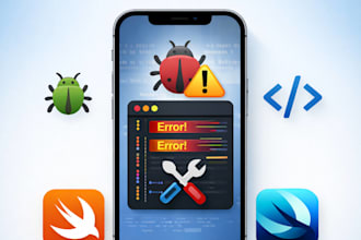 fix bugs and develop features in your ios app using swift and swiftui