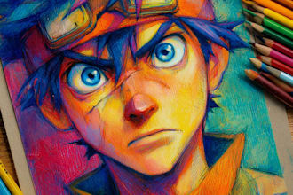draw anime or fan art character
