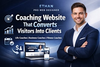 design coaching website for life coach business growth