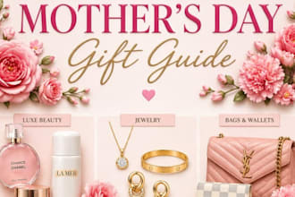 create a high converting shopify store for mothers day gifts, store redesign