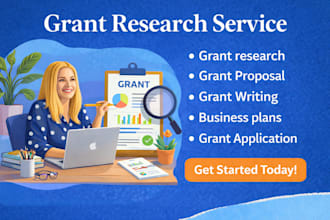 grant writing, grant proposal,grant research, businessplan grant applicatication