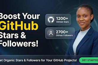 do organic github promotion to gain star fork repo traffic do organic github