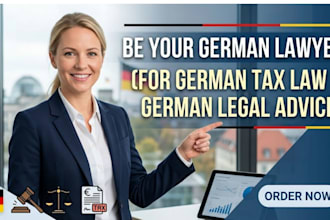 be your german lawyer for german tax law and german legal advice