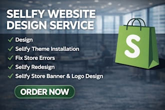 create sellfy website design store redesign or shoplazza ecwid ecommerce website