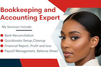 setup, cleanup, catch up quickbook online, bank reconciliation, bookkeeping