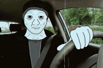 create low budget wojak story videos