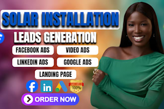 solar panel installation leads residential solar appointment booking leads