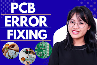 fix pcb design errors pcb layout, kicad pcb enclosure and generate gerber files