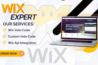 wix velo custom code wix api integration wix developer wix website design