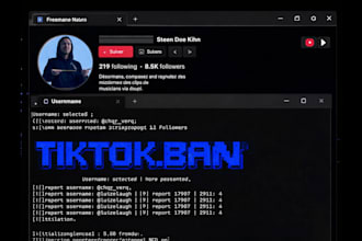 rpa fb x tiktok ig banning, mass report bot,negative content comment,comment bot