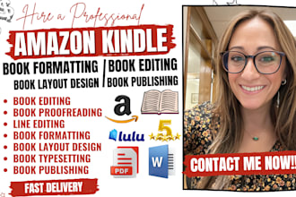 do book editing, novel book editor, amazon kdp book formatting book proofreading