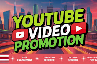 do organic youtube video promotion for channel growth
