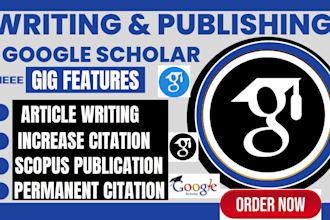 increase google scholar citation