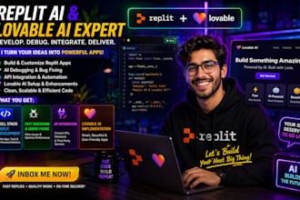 replit ai replit app lovable ai replit debugging ai website api integration