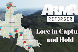 make custom armor weapons props characters for arma reforger