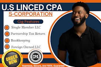 do s corp tax preparation CPA  file 1120s fast and accurate