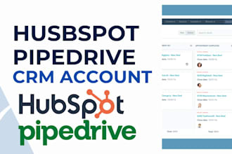 setup hubspot pipedrive crm account setup