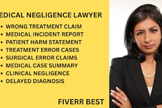 handle medical malpractice cases, surgical negligence, and delayed diagnosis