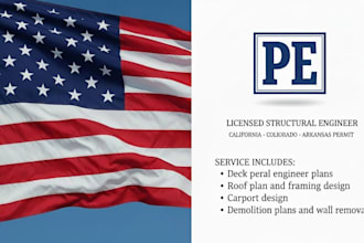 do colorado permit plans for deck, roof, carport, mep, demolition, wall removal
