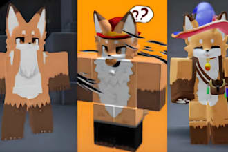 create roblox ugc furry roblox kemono head skin uploadable in roblox studio