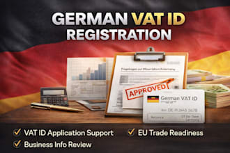 create your vat id registration for germany