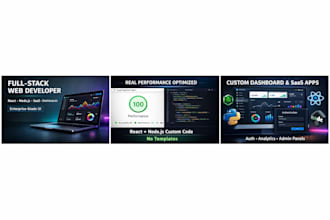 build a high performance react website for business