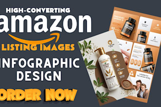 design amazon infographic product listing images, infographic images