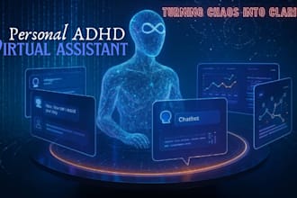 be your personal adhd virtual assistant and life coach